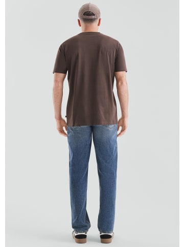 QS T-Shirt in 8947_dunkelbraun