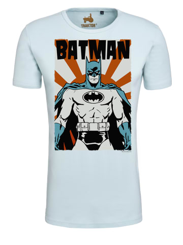 Logoshirt T-Shirt Batman - Poster in hellblau