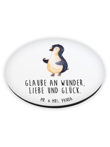 Mr. & Mrs. Panda magnet Pinguin Marienkäfer mit Spruch in Weiß