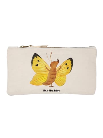 Mr. & Mrs. Panda Schminktasche Schmetterling Zitronenfalter ohne... in Weiß