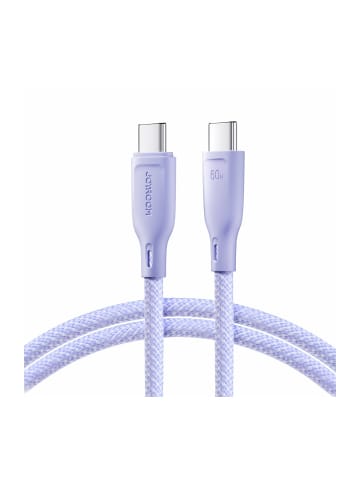 COFI 1453 Joyroom Multi-Color Series SA34-CC3 USB-C/USB-C-Kabel 60 W schnelle in Lila