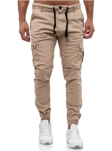 Tazzio Cargohose "18525" - Regular Fit - in Beige