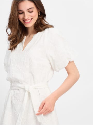 comma Kleid in weiß - 0001