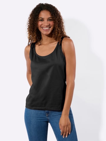 WITT WEIDEN 2er-Pack Shirttops in schwarz + schwarz