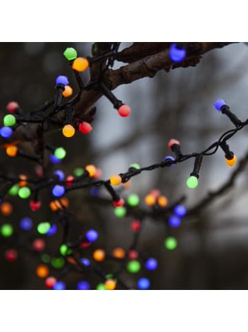 STAR Trading LED Lichterkette Berry Mini, 700 LEDs, bunt, outdoor, 14m