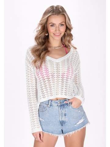 IZIA Women Sweater in offwhite