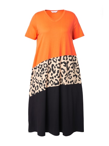 MIAMODA Jerseykleid in mandarine