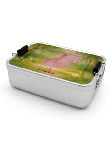 Mr. & Mrs. Panda Bento Box Axolotl Tanzen Design ohne Spruch in Weiß