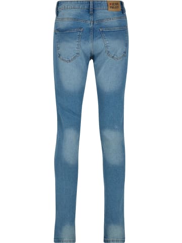 DENIM PROJECT DENIM PROJECT Herren Denim Project Mr. Red Straight Fit Jeans in light blue