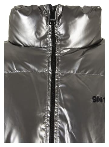 9N1M SENSE Winter Jacket in silver metal