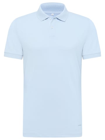 Eterna Poloshirt SLIM FIT in hellblau