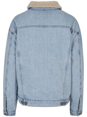 Urban Classics Denim Jackets in clearblue bleached