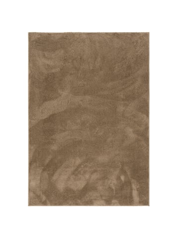 Pergamon Kinderteppich Silky in taupe