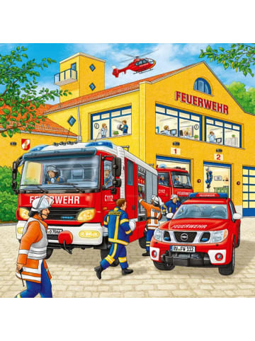 Ravensburger Kinderpuzzle 3x49 Teile - Feuerwehreinsatz