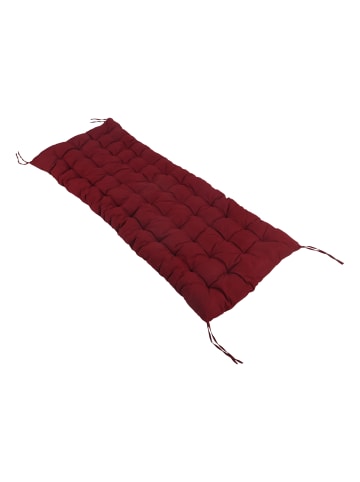relaxdays Bankauflage in Rot - 180 x 70 cm
