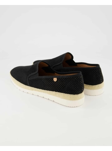 Verbenas Slipper in Schwarz