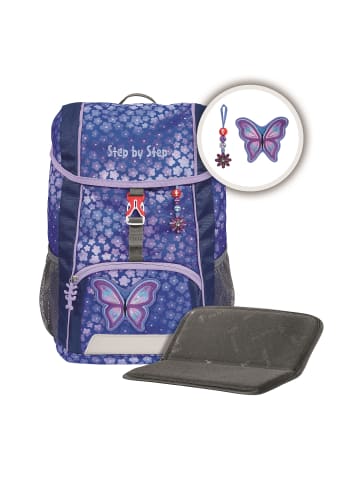 Step by Step Kinderrucksack KID Butterfly Maja 3-tlg. in lila