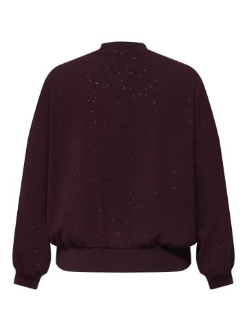 ONLY Carmakoma Blousonjacke in Winetasting