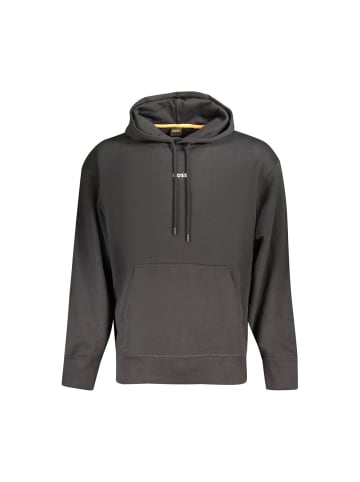 Hugo Boss Schwarz Herren Hoodie aus Baumwolle