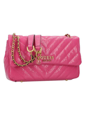 Guess Jania Schultertasche 27 cm in fuchsia