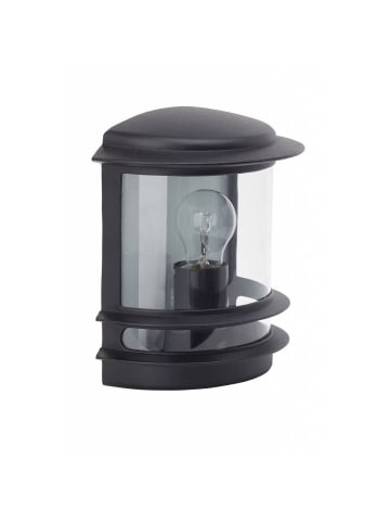 Brilliant Hollywood Außenwandleuchte in schwarz