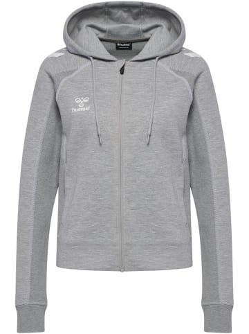 Hummel Reißverschluss Kapuzenpullover Hmlmove Damen in GREY MELANGE