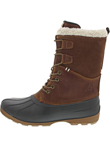 Kamik Simona Schnürstiefel Braun