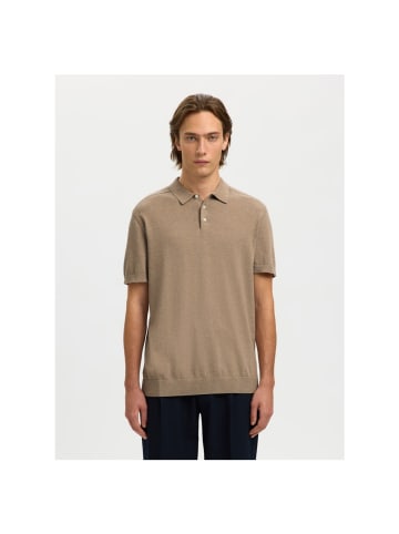 Selected Polo in savannah tan
