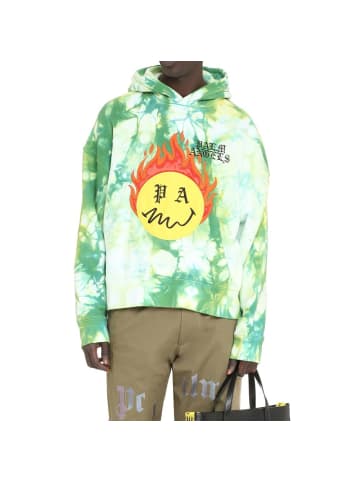 Palm Angels Zweifarbig Baumwolle Sweatshirt