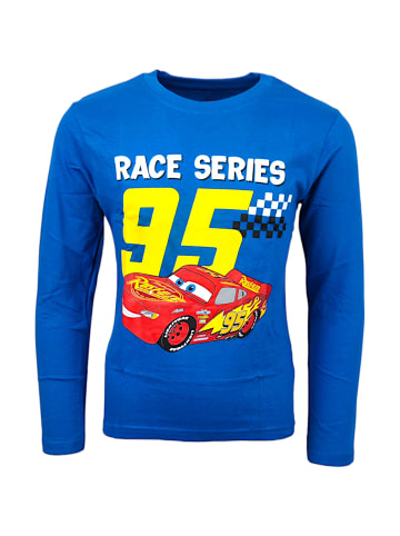 Disney Cars Langarmshirt Disney Cars in Blau