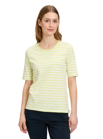 Betty Barclay Basic Shirt mit Streifen in Green/Cream