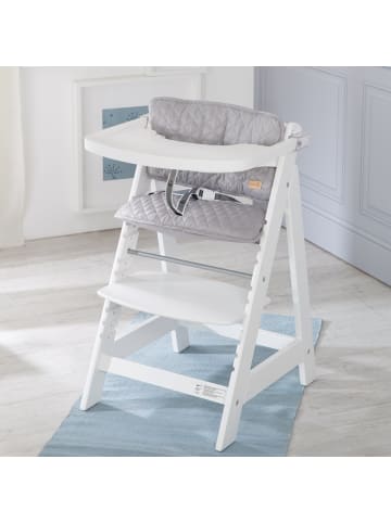 roba Bundle 'roba Style' - mitwachsend - silbergrauer Sitzverkleinerer - Weiß