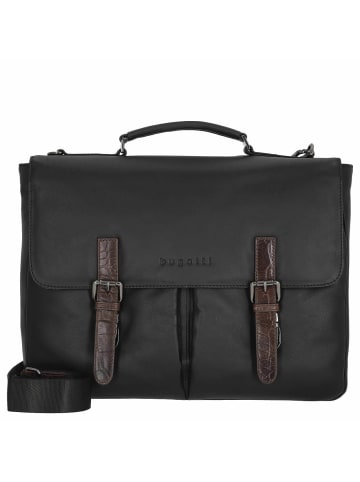 Bugatti Corso Deluxe - Aktentasche 15" 39 cm (black) in schwarz