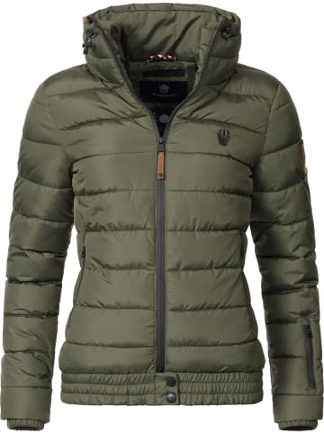 Marikoo Steppjacke Poison in Forest Green