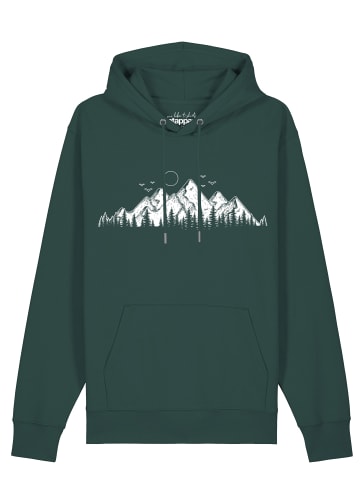 wat? Apparel Sweatshirt Mountains in Glazed Green