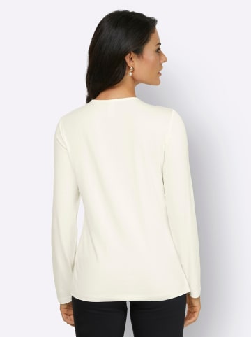 creation L Langarmshirt in ecru