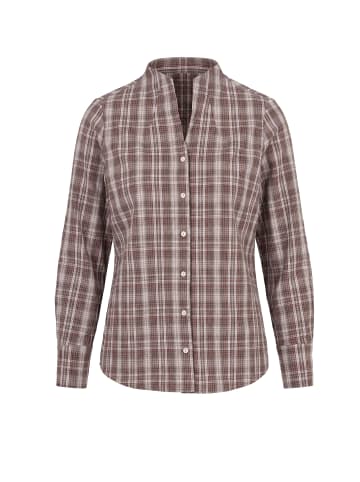 Ulla Popken Bluse in dunkelbraun