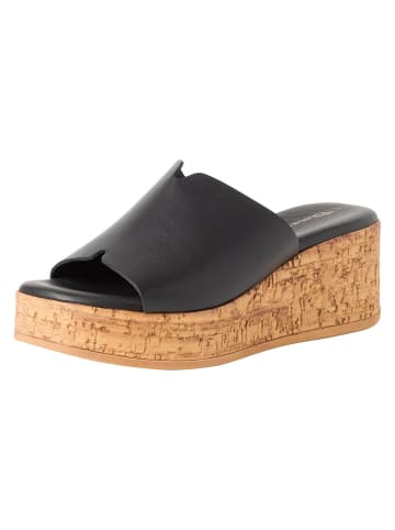 Tamaris Pantolette in BLACK LEATHER