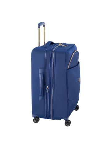 Delsey Montrouge 4-Rollen Trolley 69 cm in blau