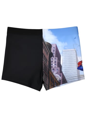 Spiderman Marvel Spiderman Badehose Schwimmhose Badekleidung Hose in schwarz