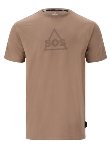 SOS T-Shirt Kvitfjell in 1137 Pine Bark
