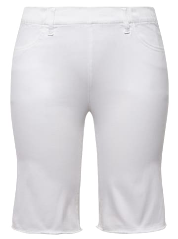 Ulla Popken Bermuda in schneeweiß