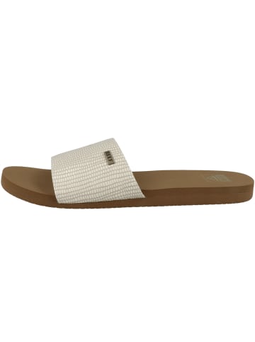 Reef Pantolette Bliss Nights Slide in weiss