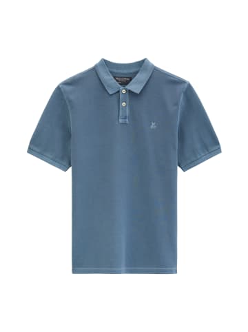 Marc O'Polo Poloshirt Piqué regular in Stormy Blue