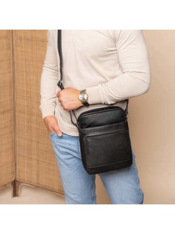 The Chesterfield Brand Anzora - Umhängetasche 27 cm (schwarz) in schwarz