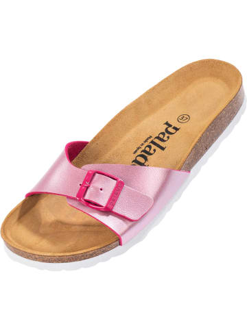 palado Pantoletten in Pink Metallic