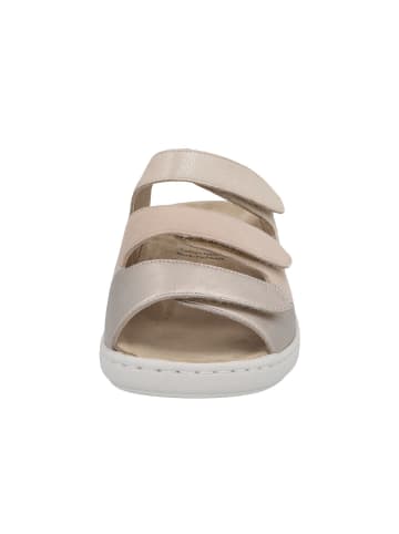 Solidus Damen Pantoletten Spezial - Weite H in Beige