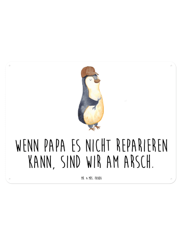 Mr. & Mrs. Panda tafel Wenn Papa es nicht reparieren kann, sind ... in Weiß