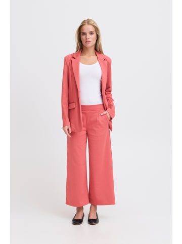 ICHI Freizeithose IHKATE Straight fit in Holly Berry