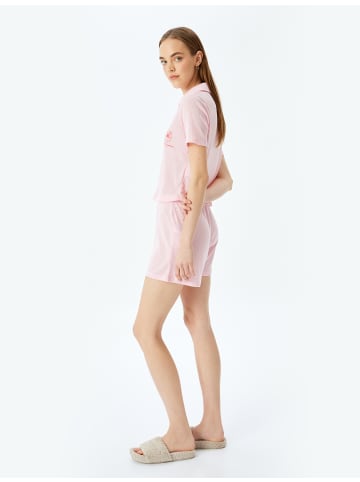 KOTON SCHLAFANZÜGE SETS in Rosa